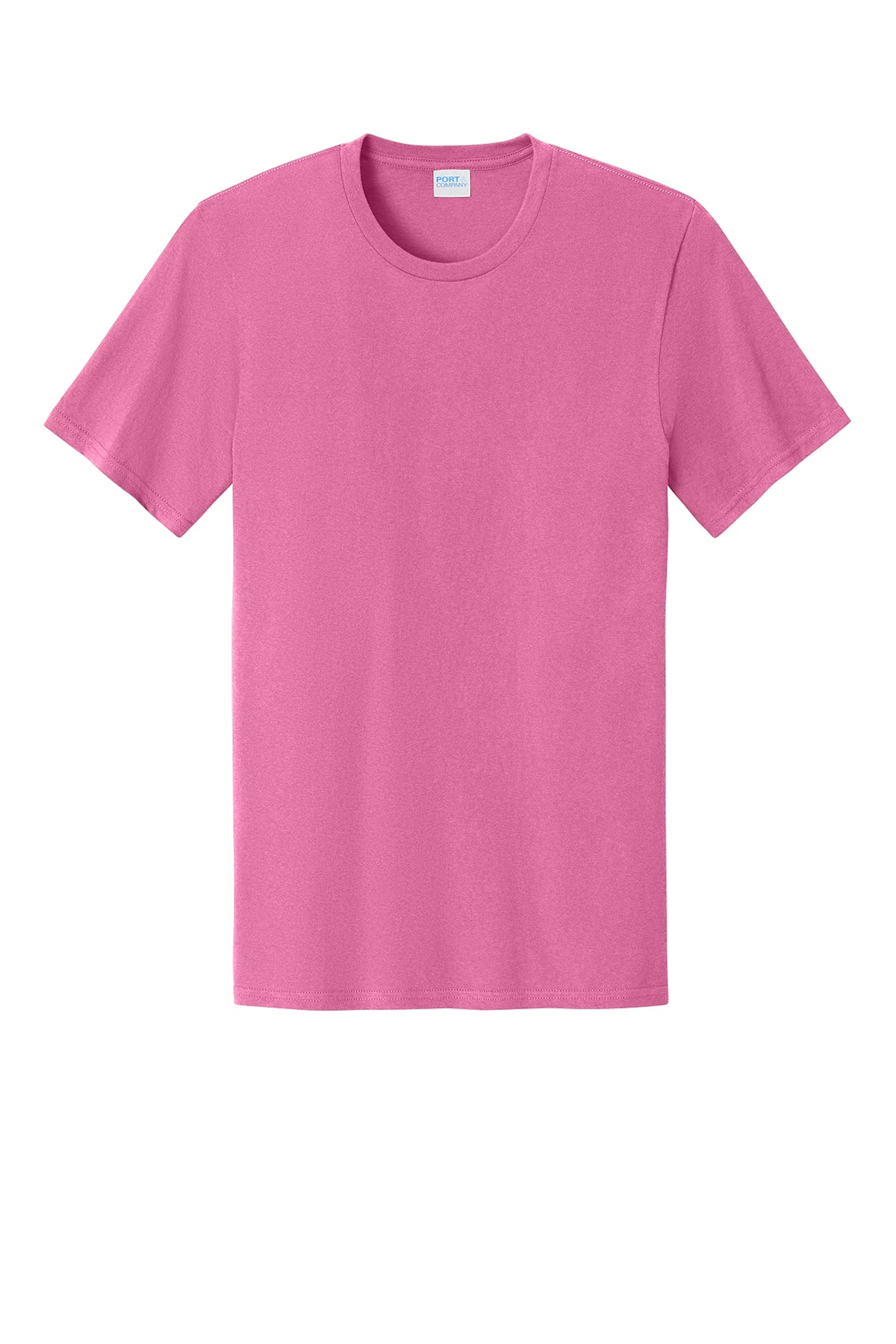 Port & Company PC43 Easy Cotton Tee - Awareness Pink