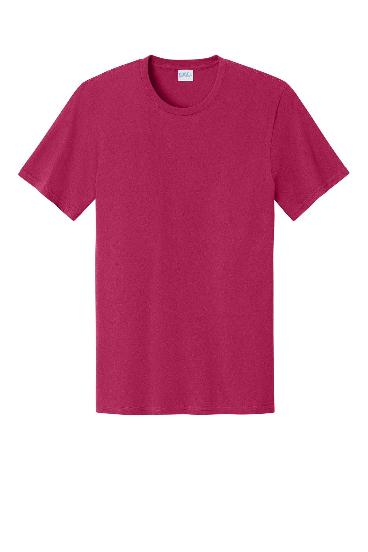 Port & Company PC43 Easy Cotton Tee - Flush Pink