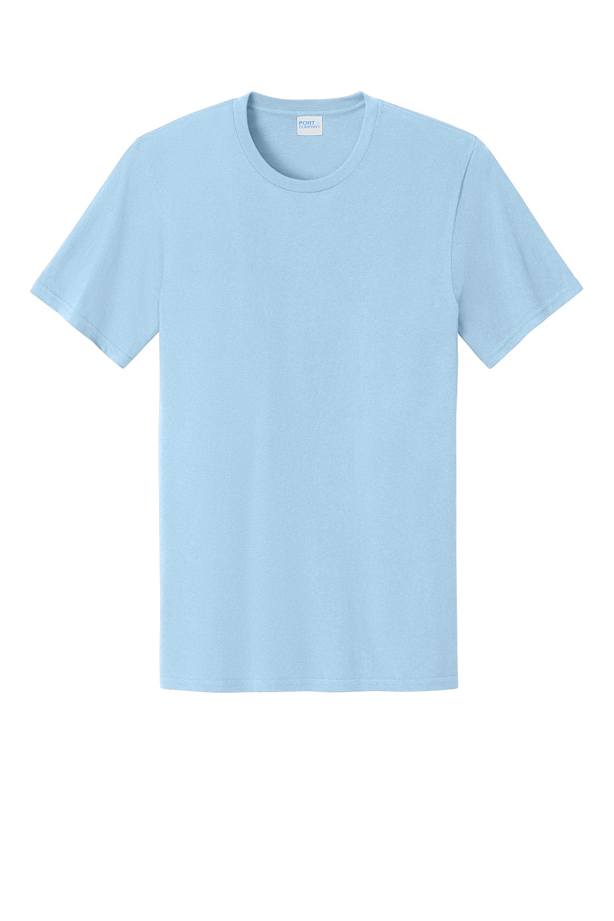 Port & Company PC43 Easy Cotton Tee - Ice Blue