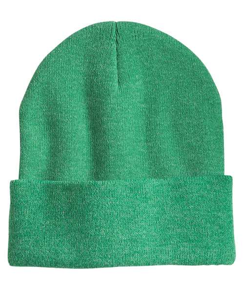 12" Solid Cuffed Beanie - SP12