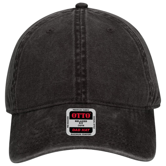 18-711 OTTO CAP® 6 Panel Low Profile Dad Hat