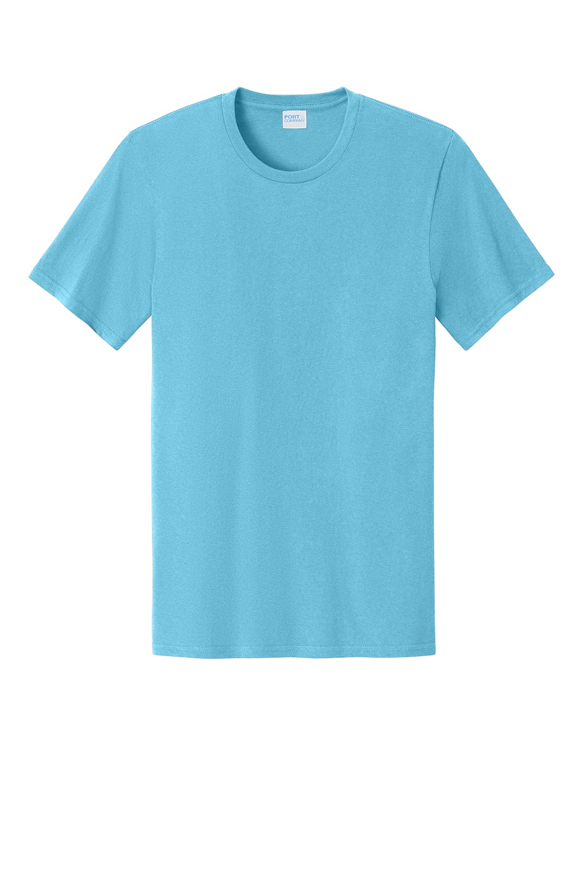 Port & Company PC43 Easy Cotton Tee - Aquatic Blue