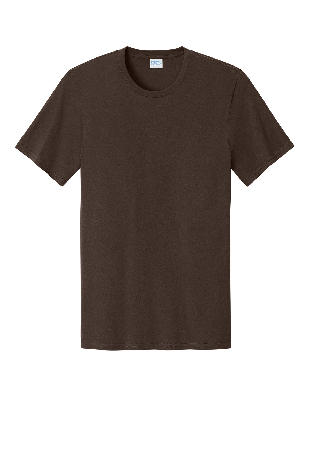 Port & Company PC43 Easy Cotton Tee - Dark Chocolate Brown
