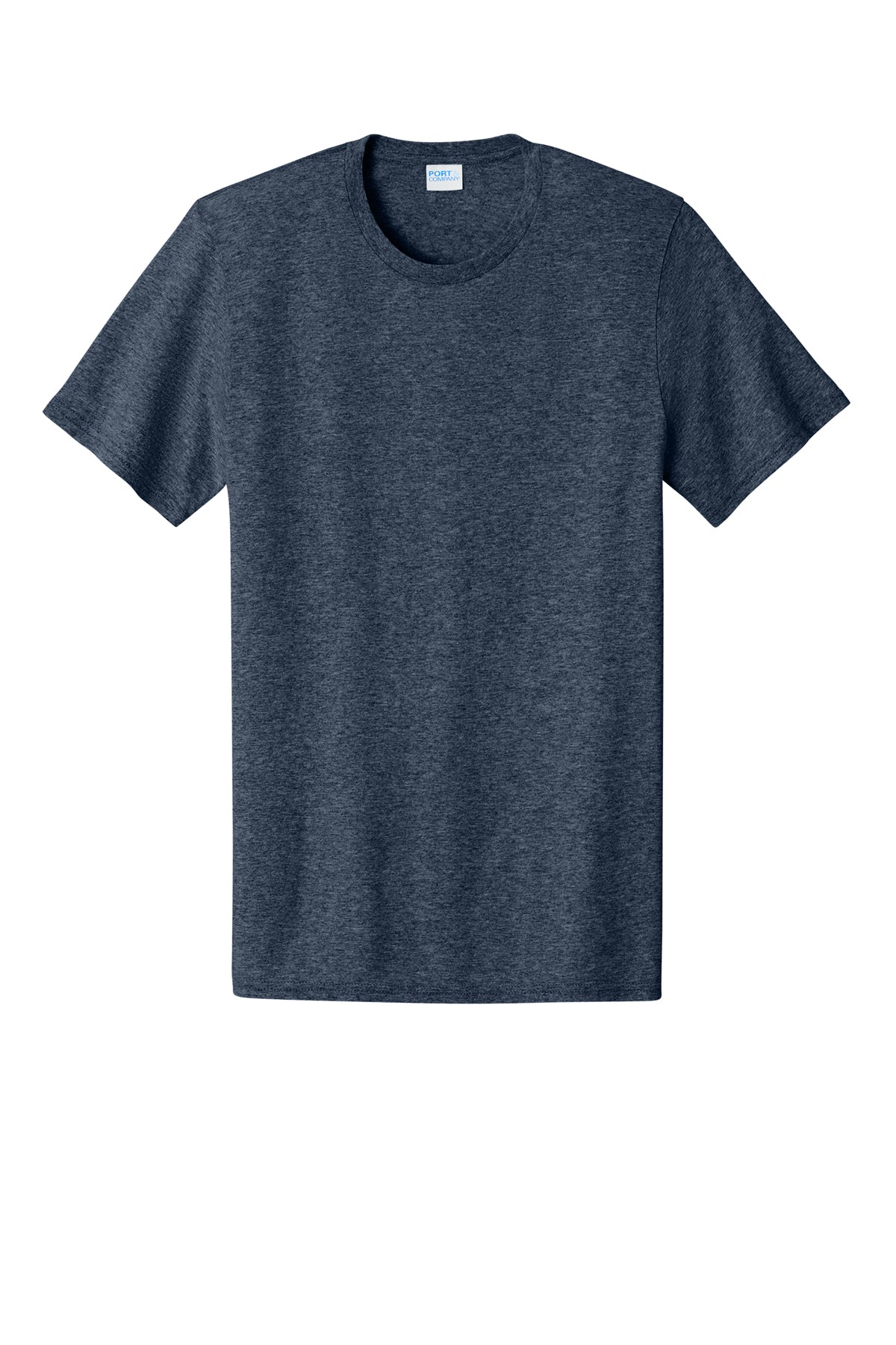 Port & Company PC43 Easy Cotton Tee - Heather Navy