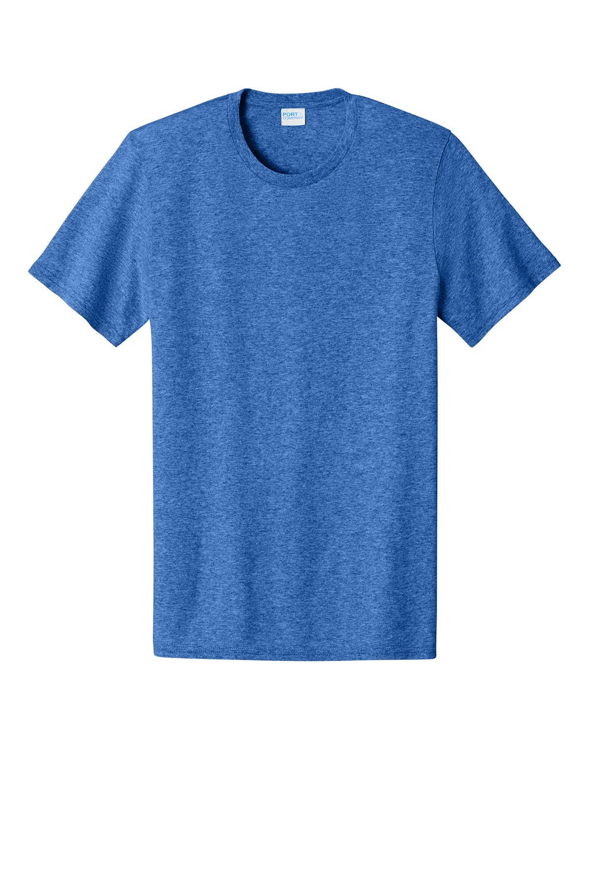 Port & Company PC43 Easy Cotton Tee - Heather Royal