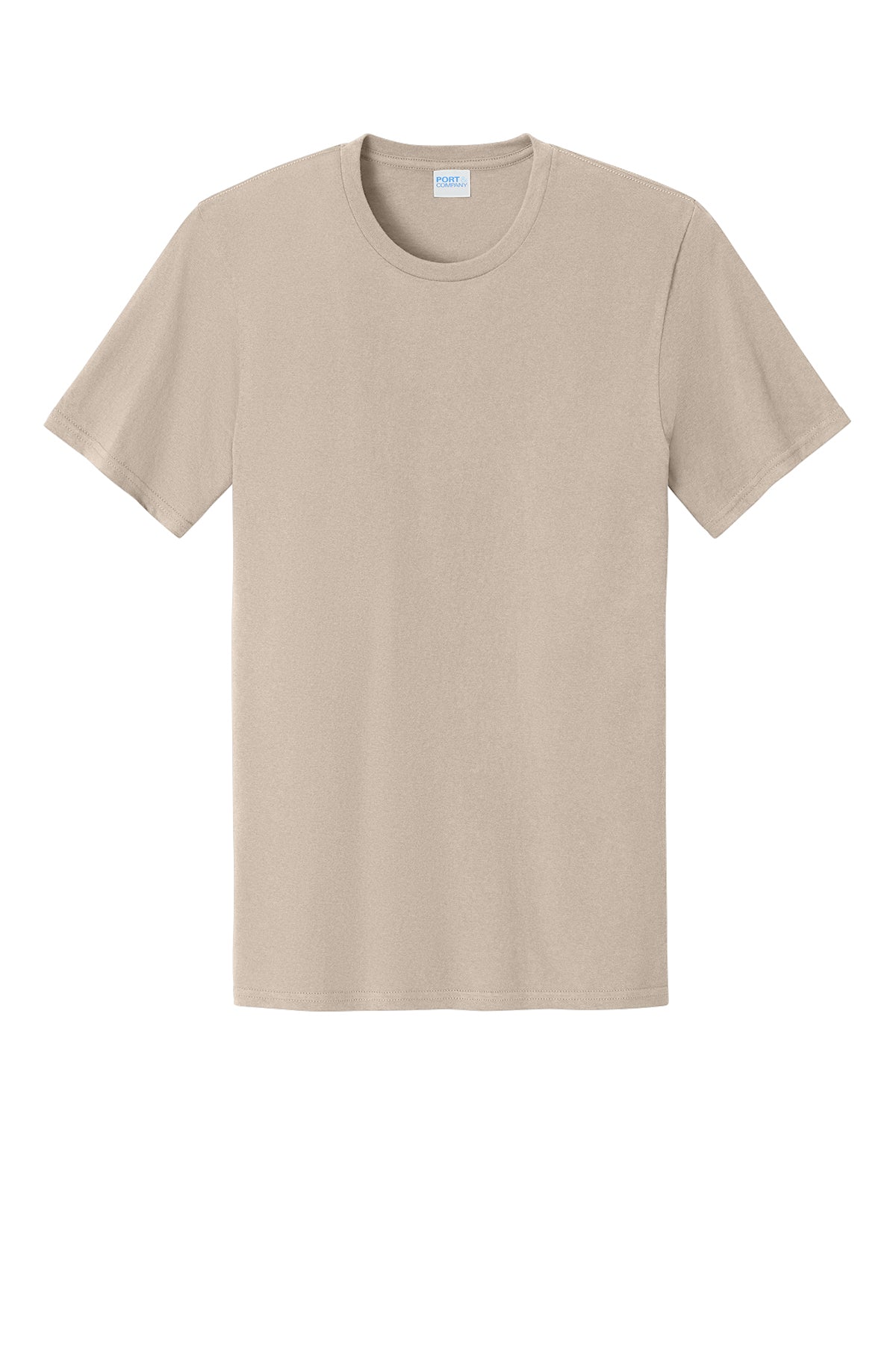 Port & Company PC43 Easy Cotton Tee - Light Sand