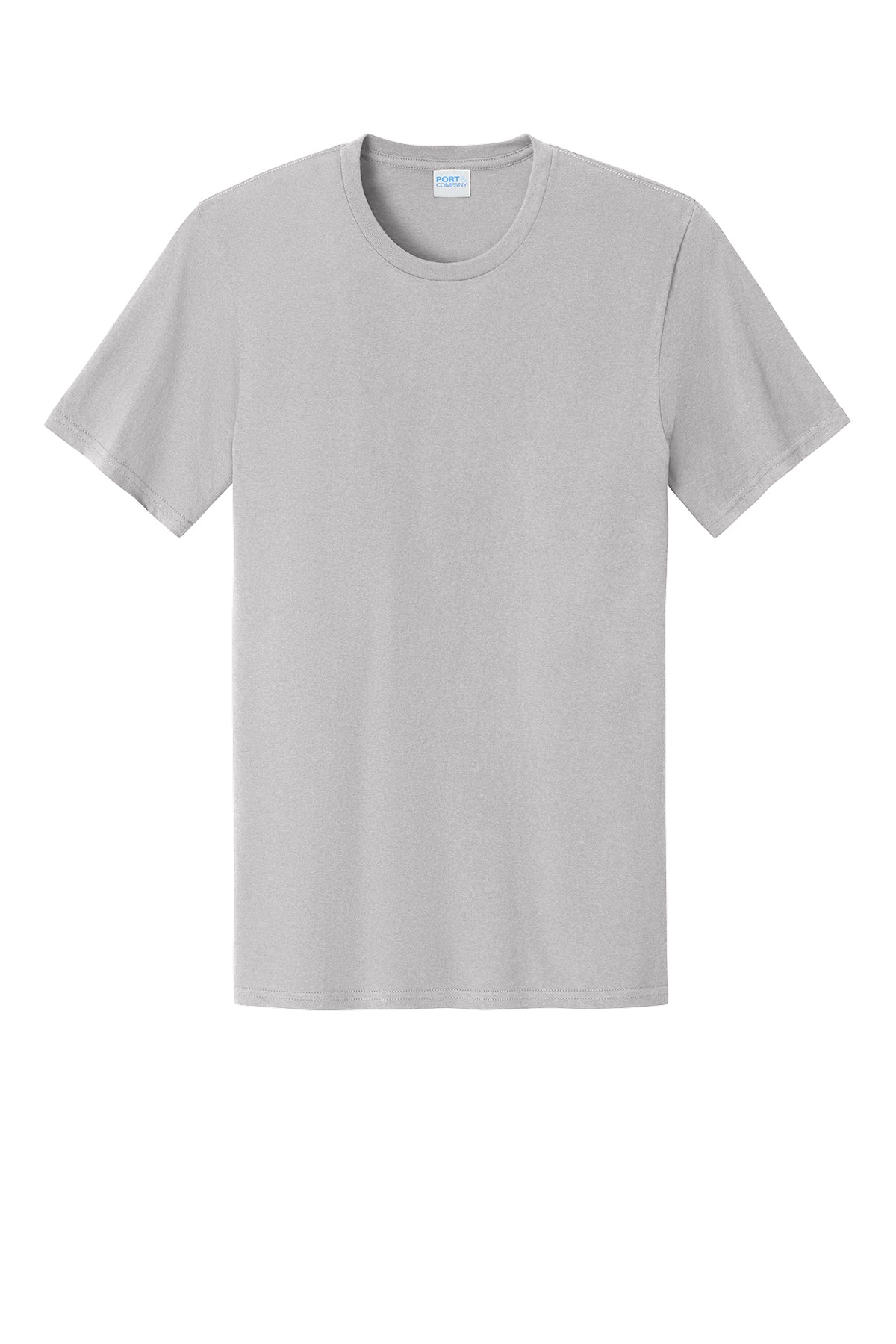 Port & Company PC43 Easy Cotton Tee - Silver