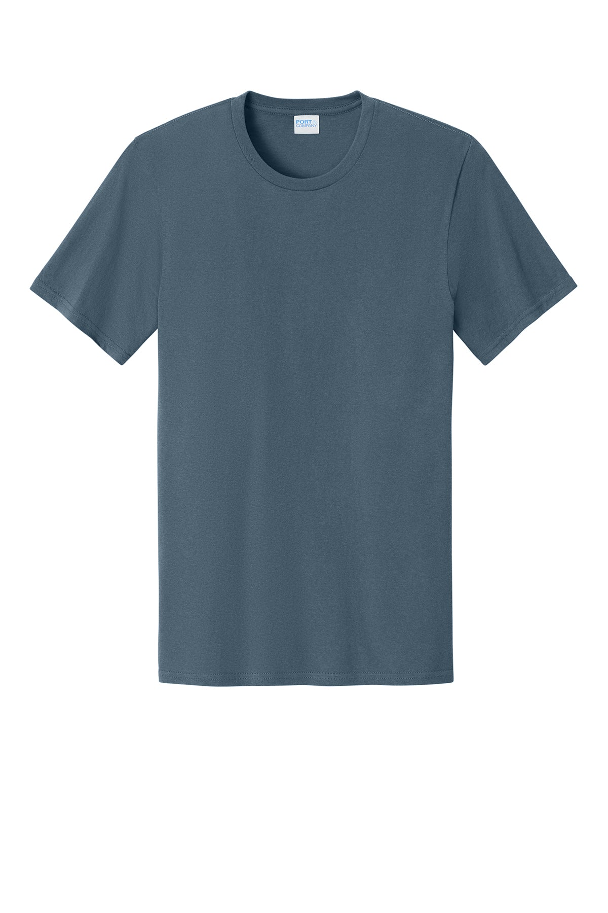 Port & Company PC43 Easy Cotton Tee - Steel Blue