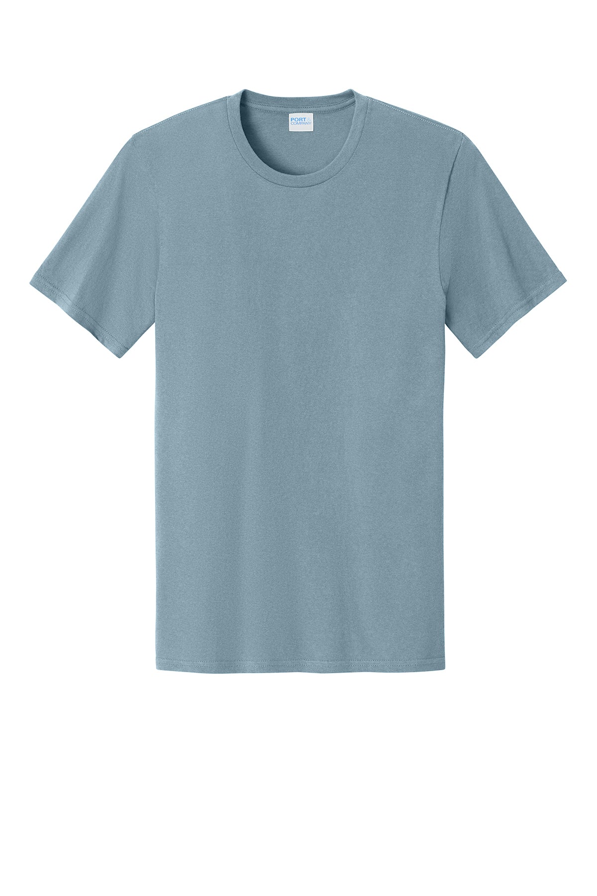 Port & Company PC43 Easy Cotton Tee - Stonewashed Blue