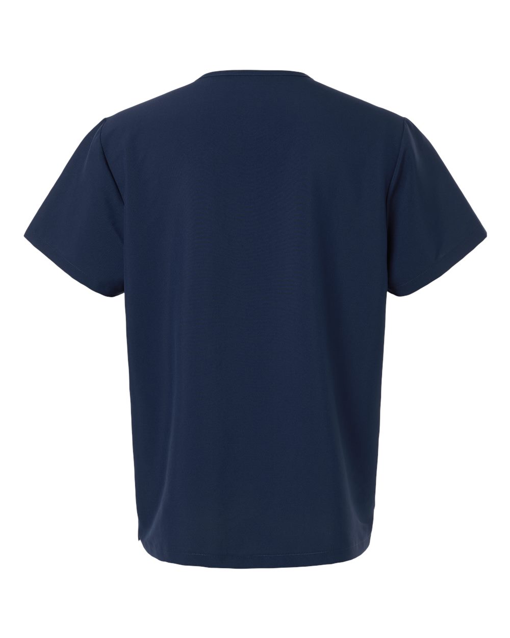 Hanes HMB000 scrub top, Navy, back