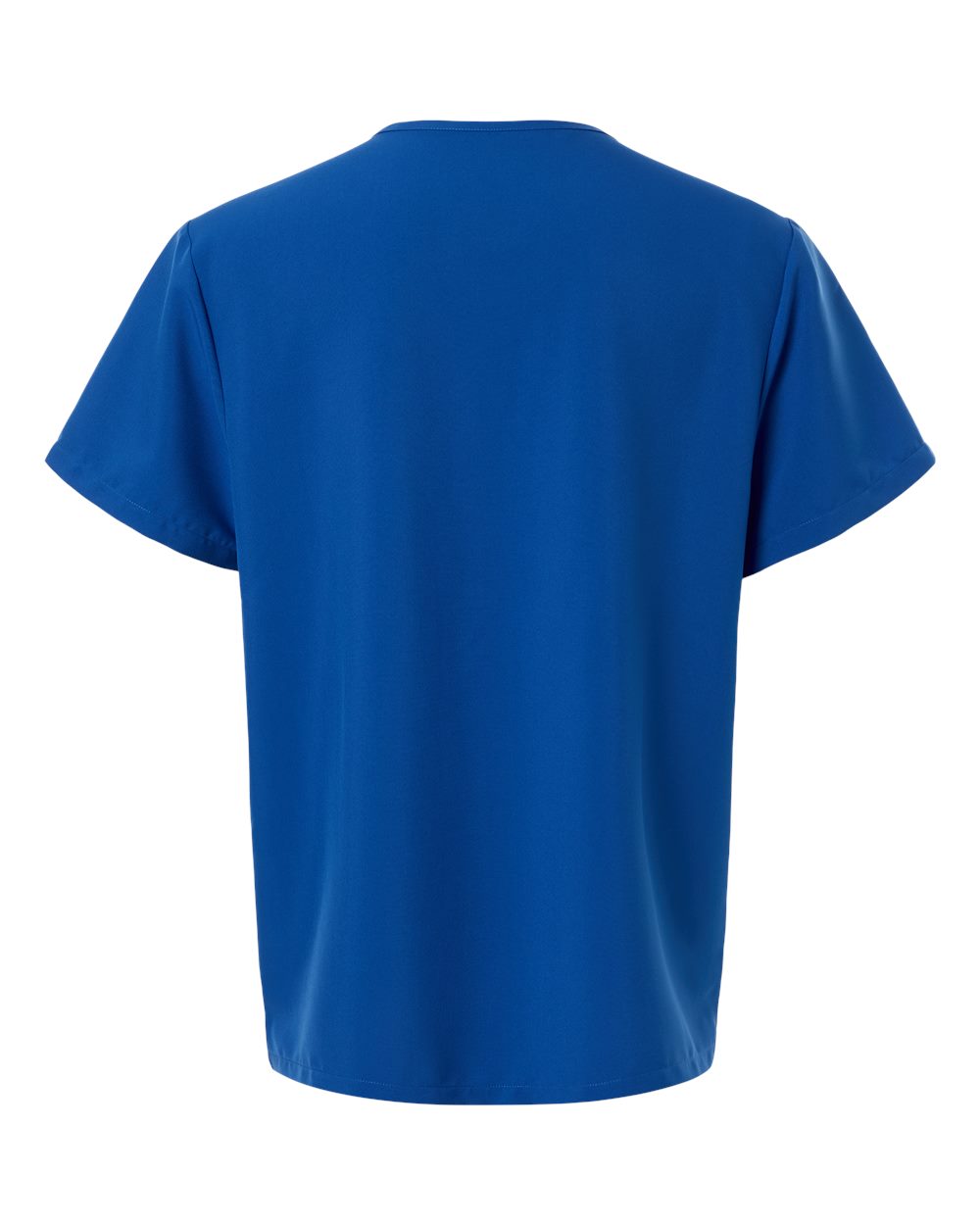 Hanes HMB000 scrub top, Royal Blue, back