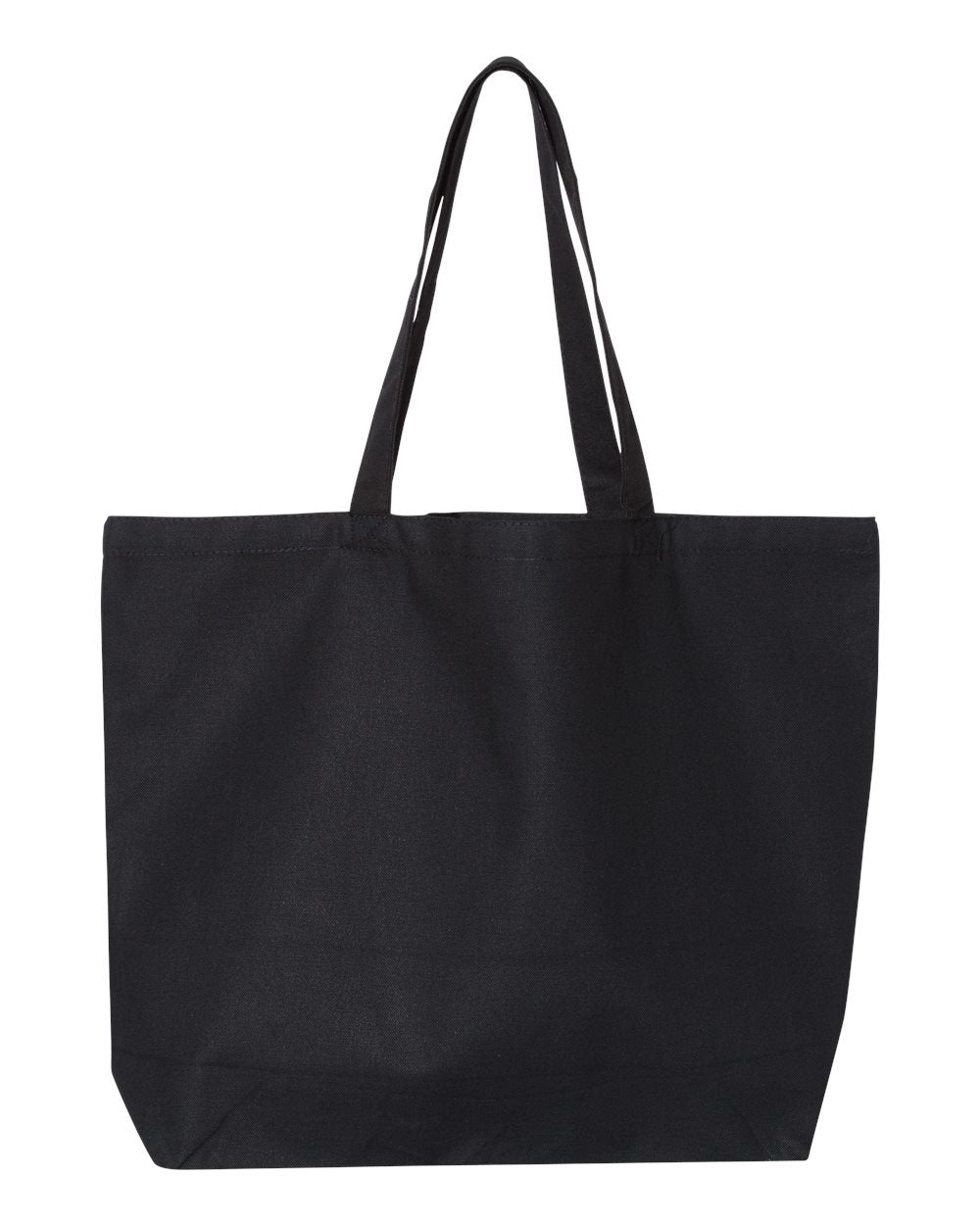 OAD108 jumbo tote, Black, back