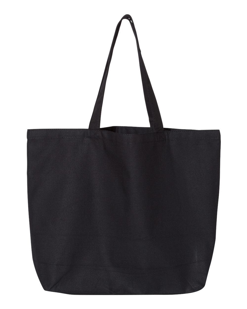 OAD108 jumbo tote, Black, front