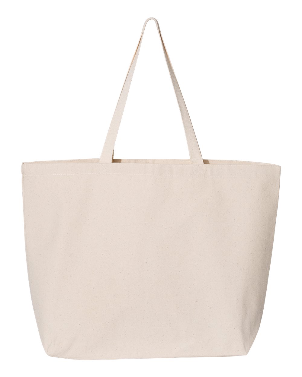 OAD108 jumbo tote, Natural, back
