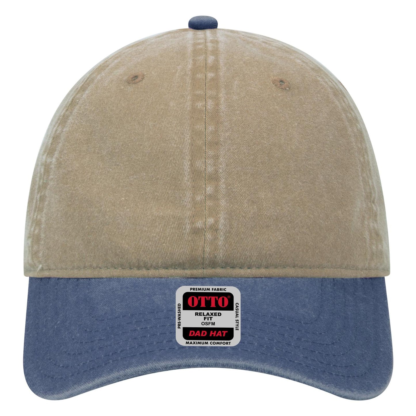 18-202 OTTO CAP® 6 Panel Low Profile Dad Hat