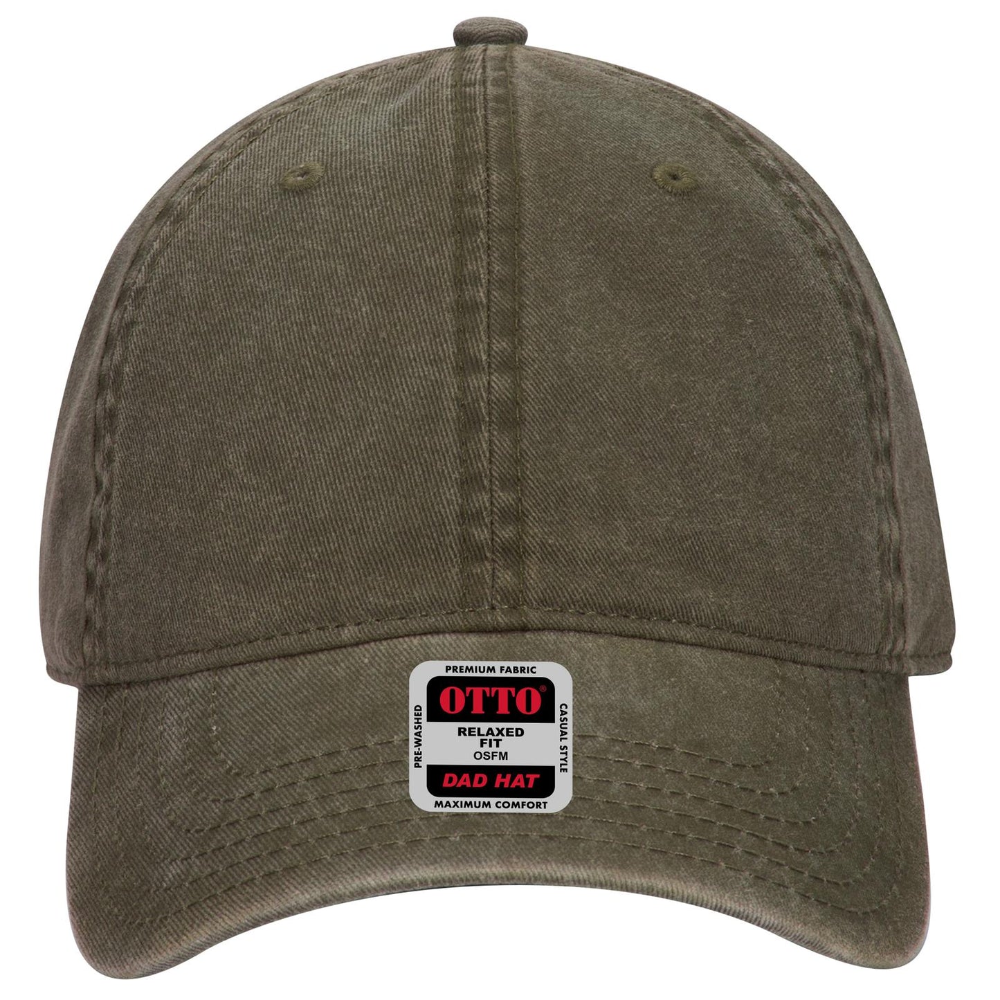 18-711 OTTO CAP® 6 Panel Low Profile Dad Hat