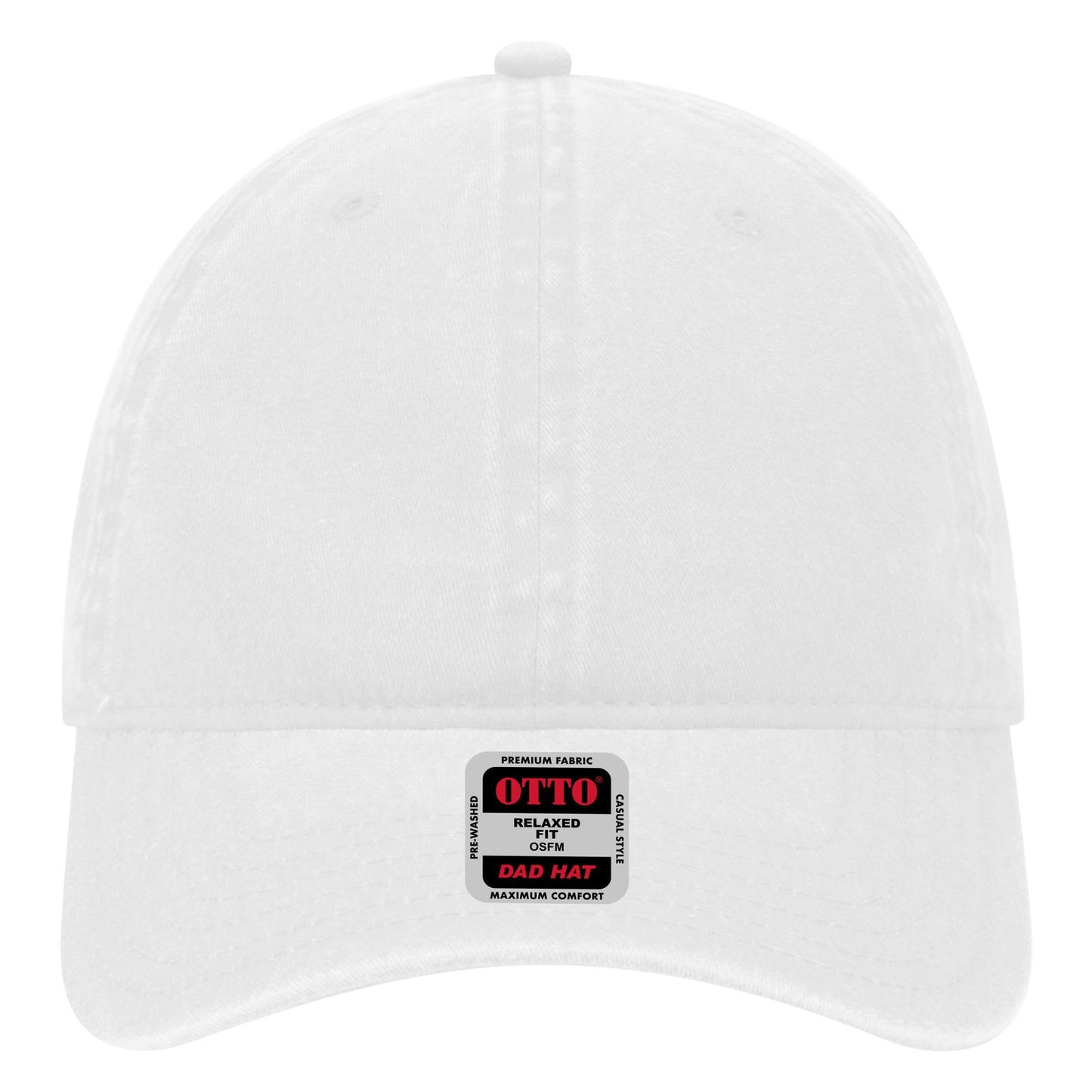 18-202 OTTO CAP® 6 Panel Low Profile Dad Hat