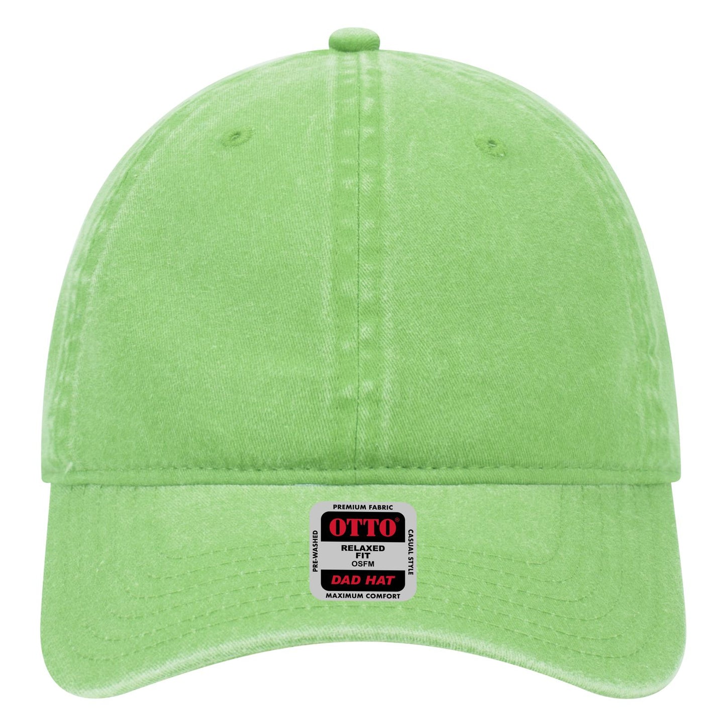 18-202 OTTO CAP® 6 Panel Low Profile Dad Hat