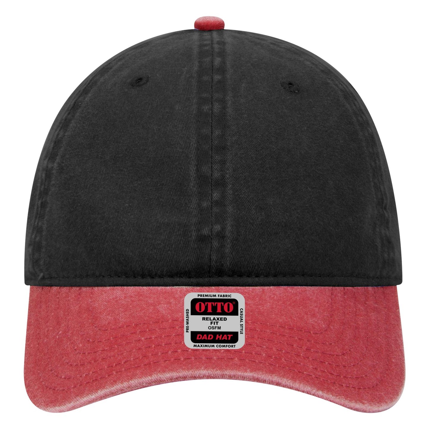 18-202 OTTO CAP® 6 Panel Low Profile Dad Hat