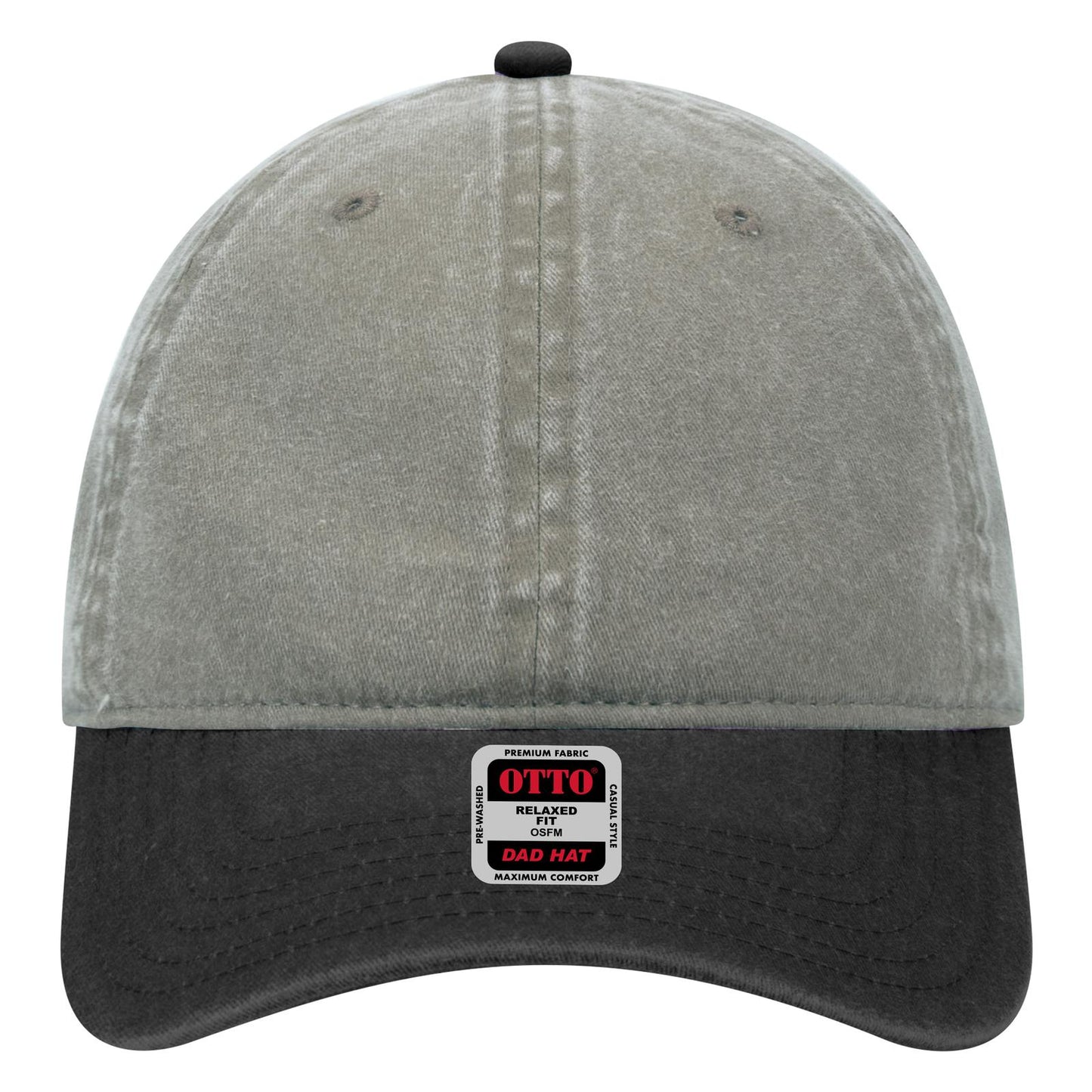 18-202 OTTO CAP® 6 Panel Low Profile Dad Hat