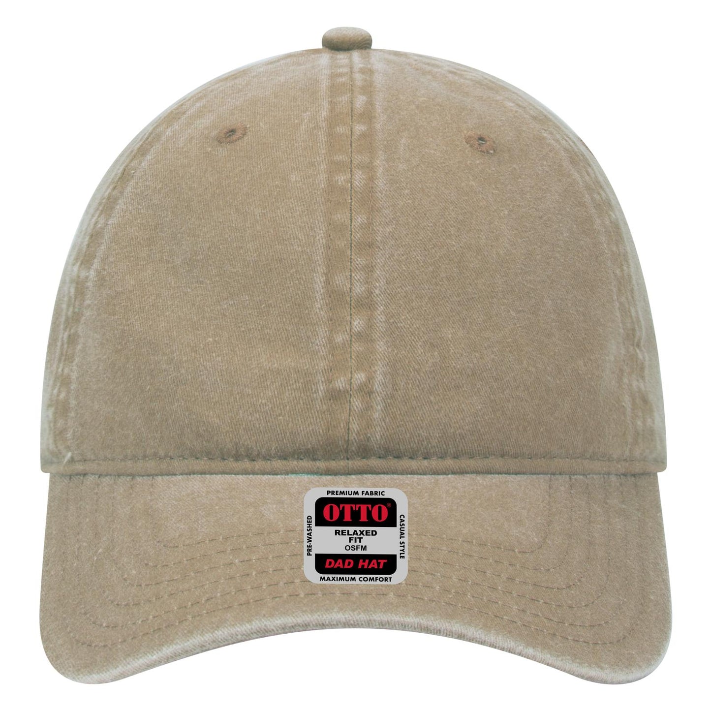 18-202 OTTO CAP® 6 Panel Low Profile Dad Hat