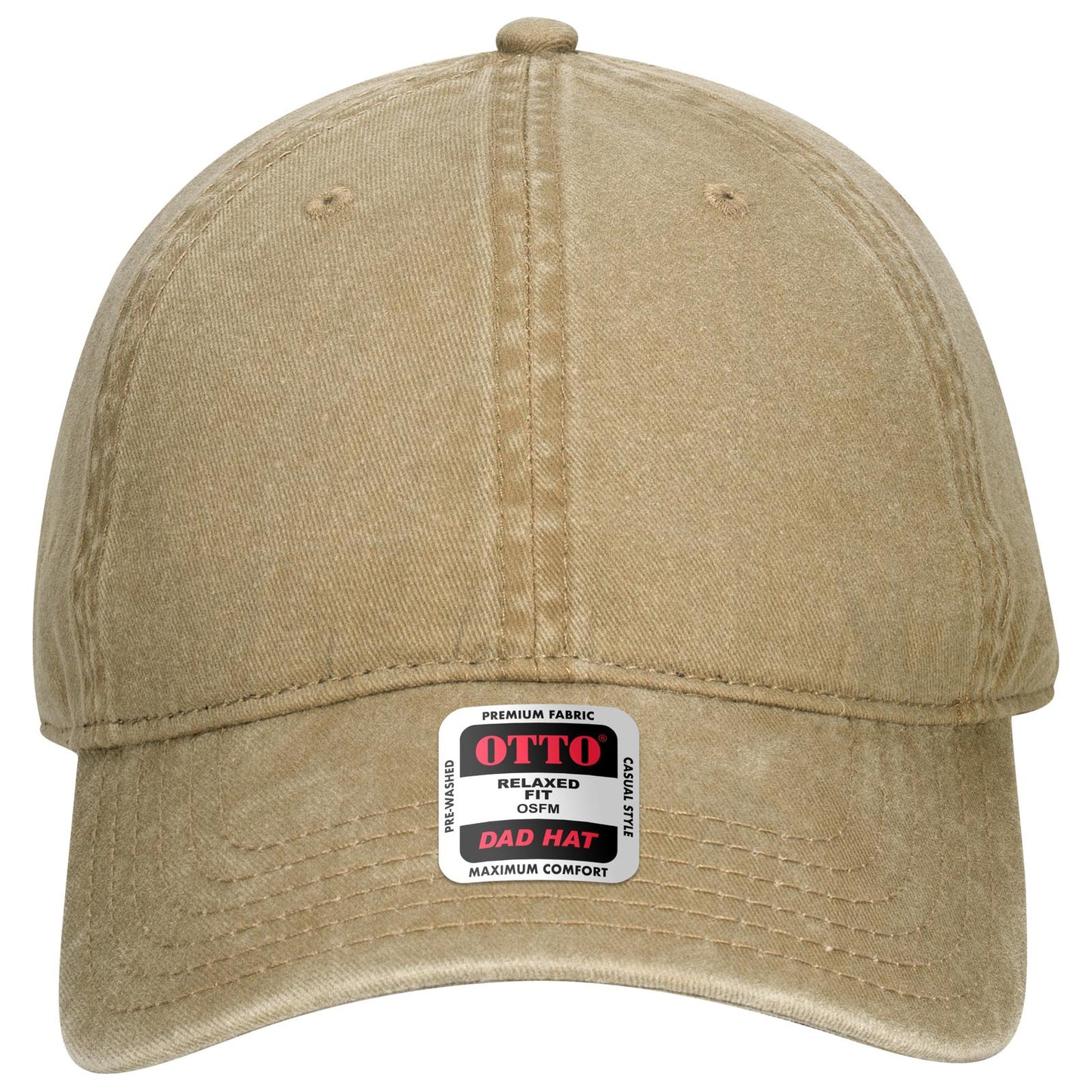 18-711 OTTO CAP® 6 Panel Low Profile Dad Hat