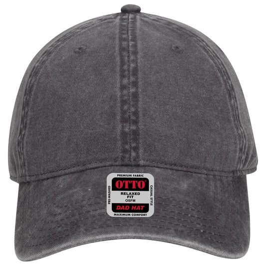 18-711 OTTO CAP® 6 Panel Low Profile Dad Hat
