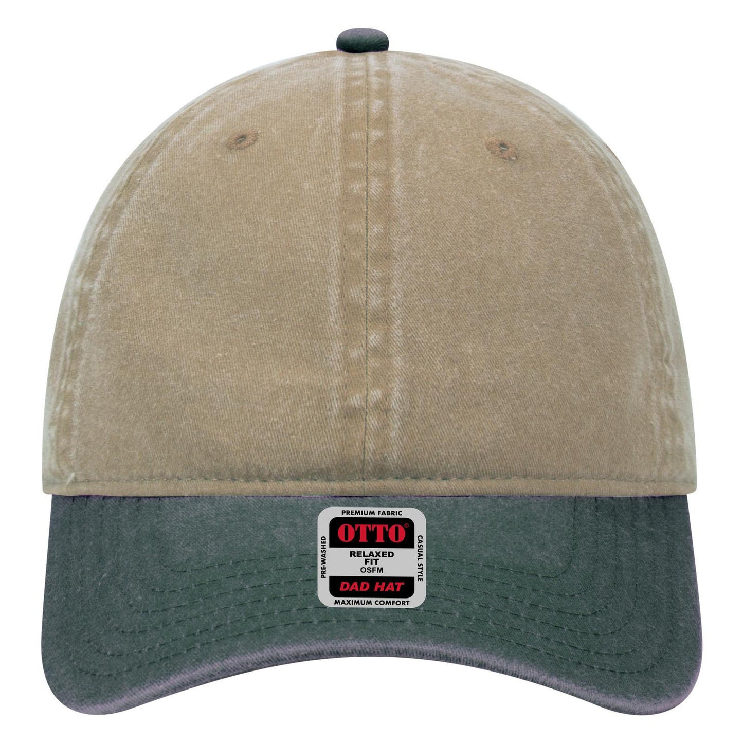 18-202 OTTO CAP® 6 Panel Low Profile Dad Hat