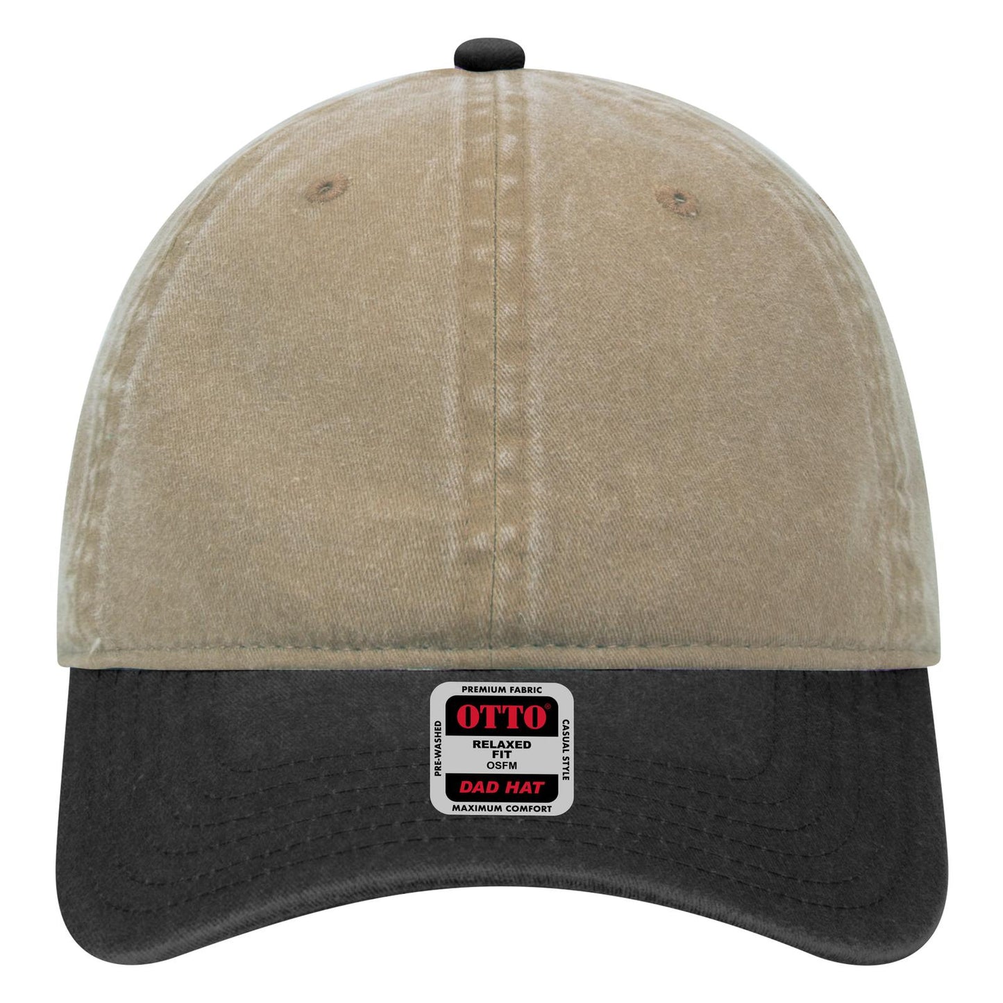18-202 OTTO CAP® 6 Panel Low Profile Dad Hat
