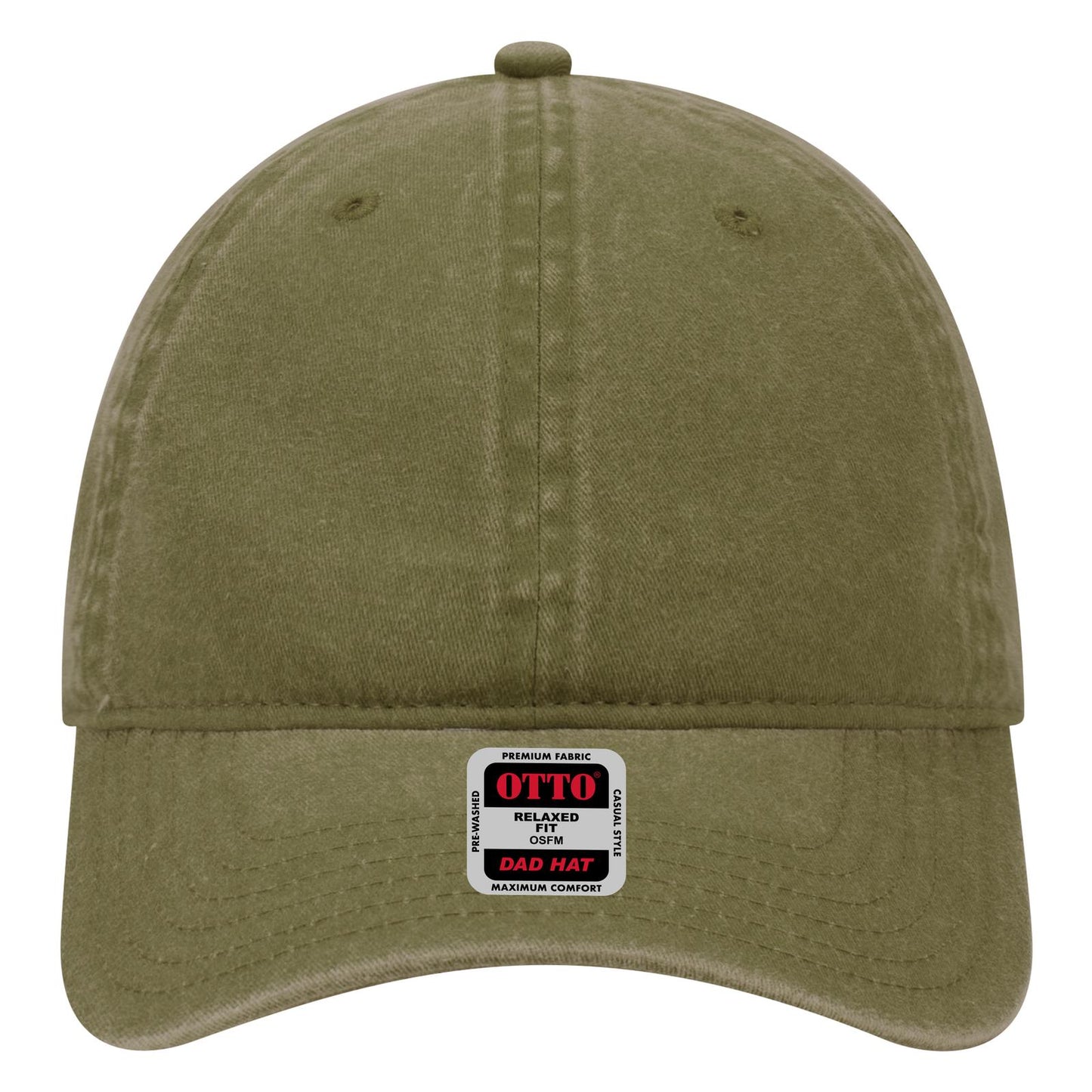 18-202 OTTO CAP® 6 Panel Low Profile Dad Hat