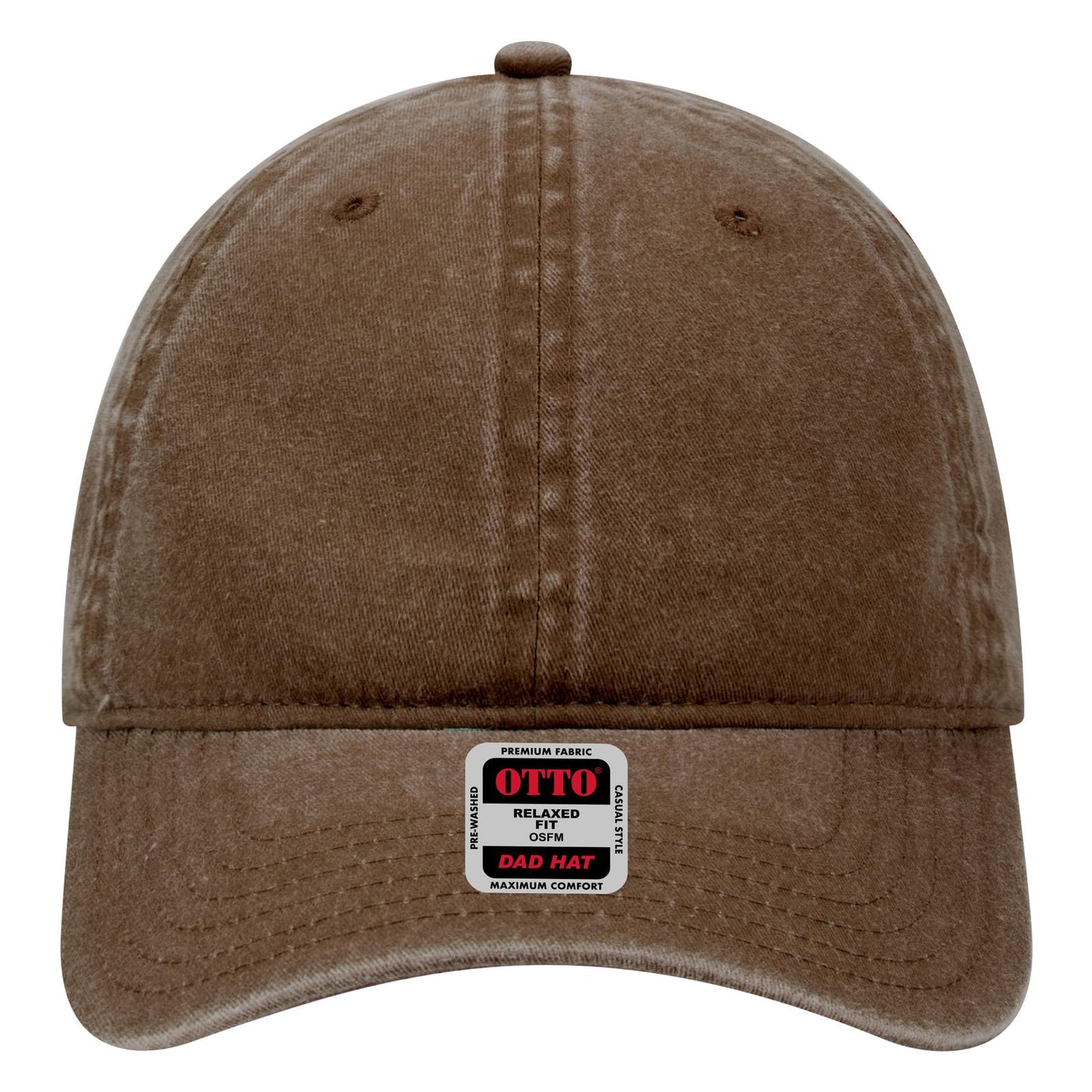 18-202 OTTO CAP® 6 Panel Low Profile Dad Hat