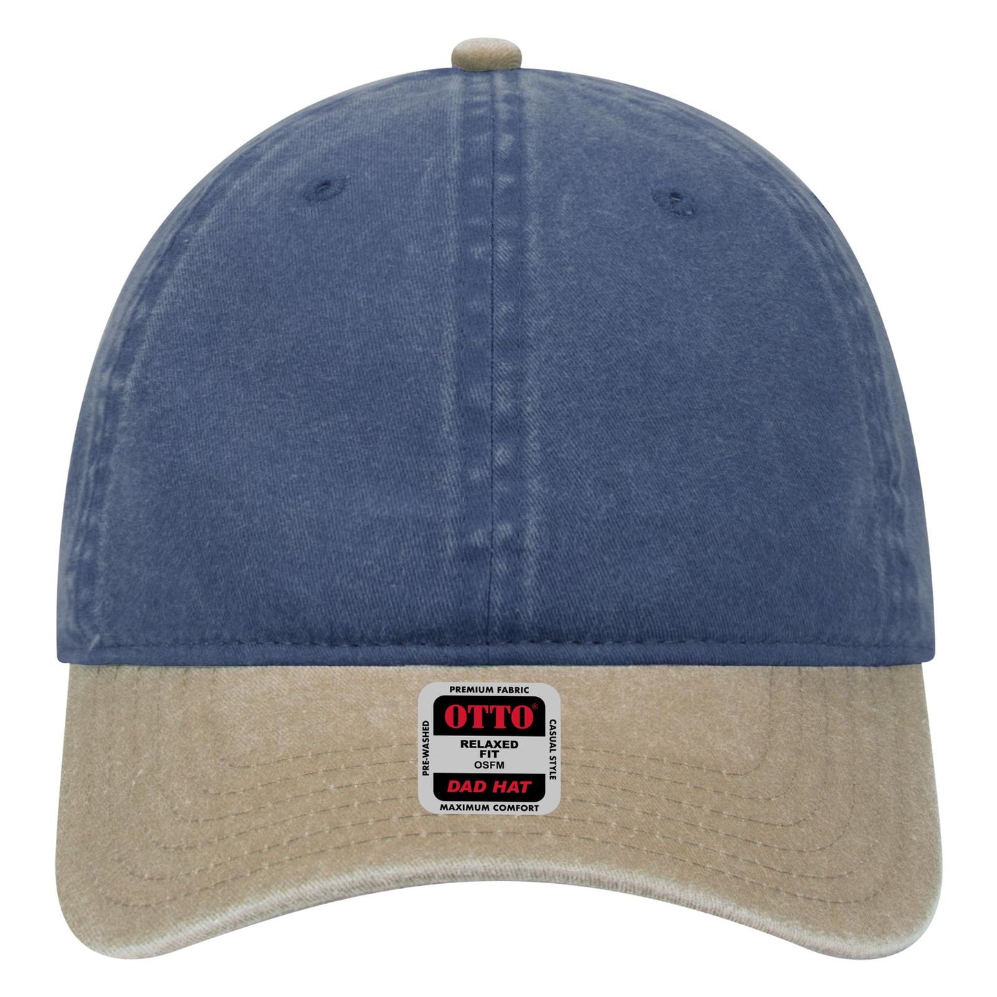 18-202 OTTO CAP® 6 Panel Low Profile Dad Hat