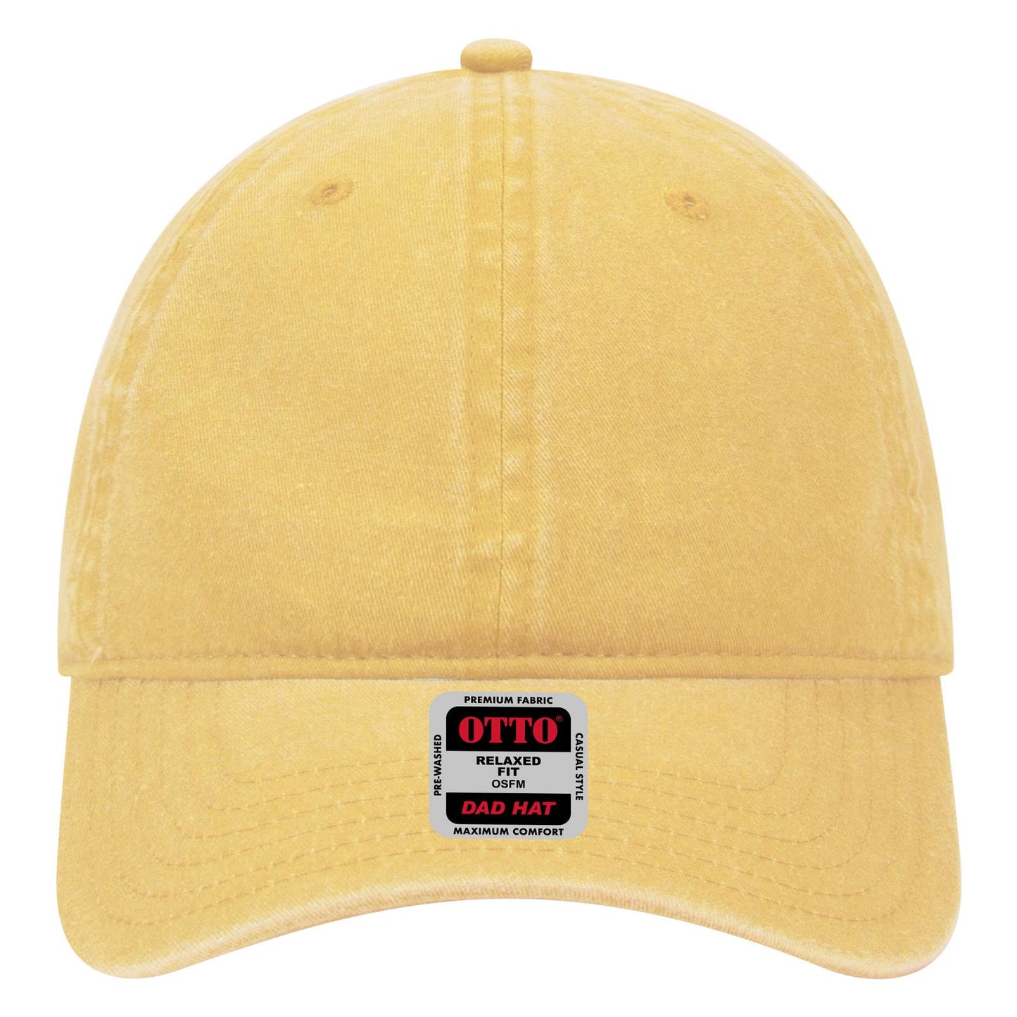 18-202 OTTO CAP® 6 Panel Low Profile Dad Hat