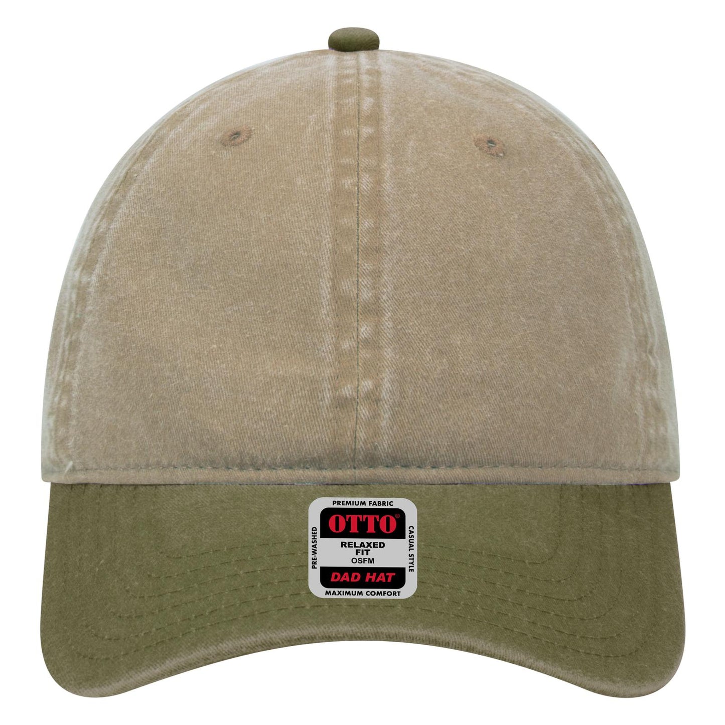 18-202 OTTO CAP® 6 Panel Low Profile Dad Hat