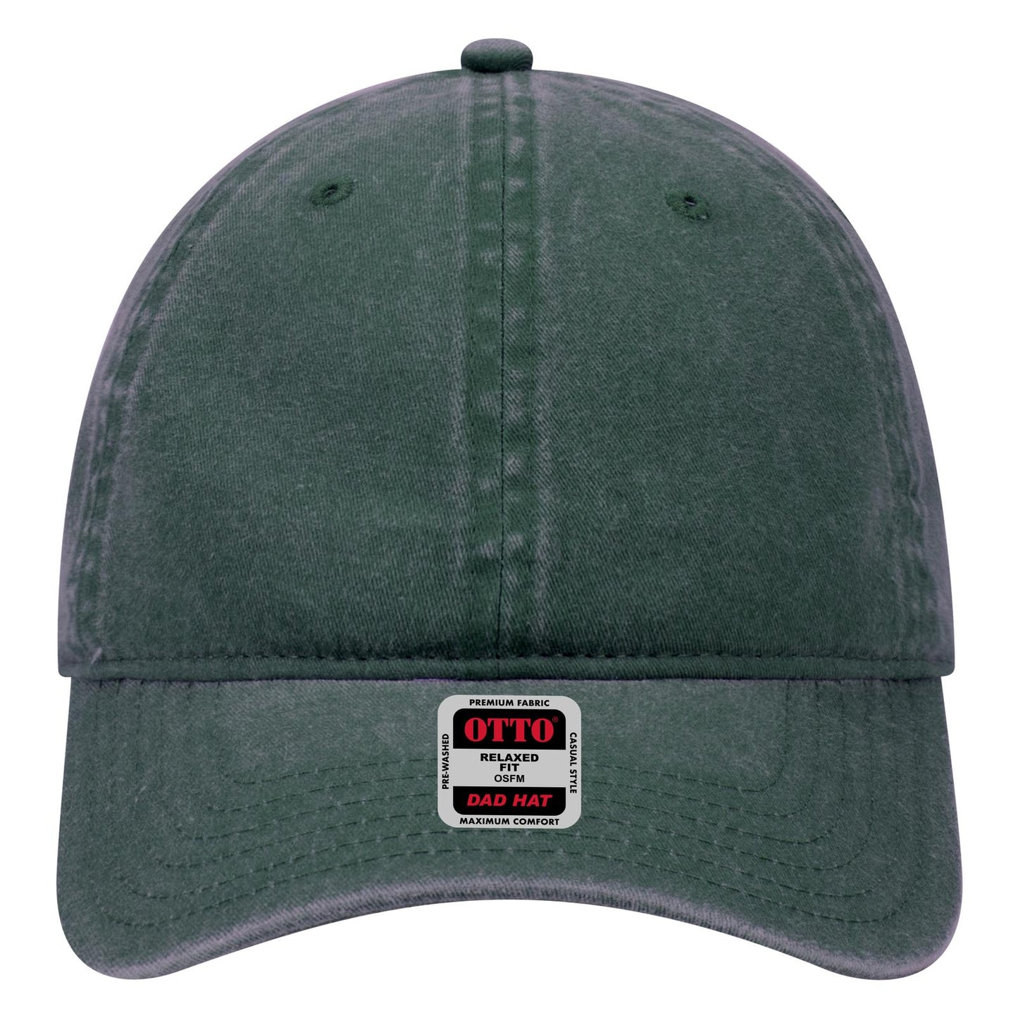 18-202 OTTO CAP® 6 Panel Low Profile Dad Hat